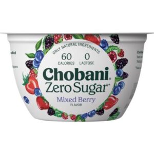 Chobani Zero Sugar Greek Yogurt (Mixed Berry) – Pelican Market Suppliers